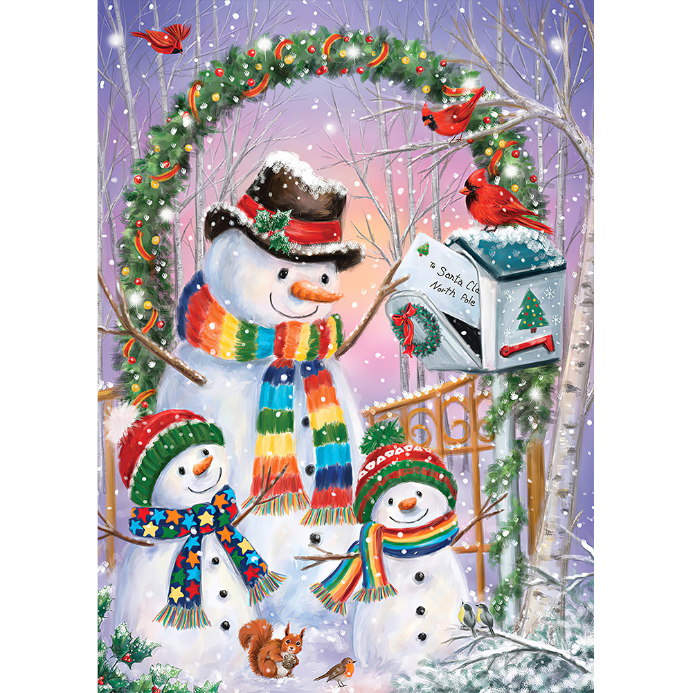 (Multi-Size) Snowman View - Round/Square Drill Diamond Painting - 30*40CM, Round diamond, 501 Original
(Multi-Size) Snowman View - Round/Square Drill Diamond Painting - 30*40CM, Round diamond, 501 Original