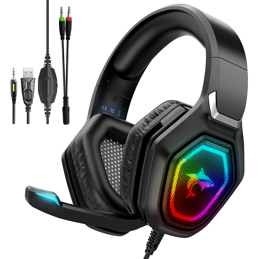 F3 Gaming Gamer Headphone 3.5mm RGB Light Wired PC Headset with Microphone, 501 Original
F3 Gaming Gamer Headphone 3.5mm RGB Light Wired PC Headset with Microphone, 501 Original