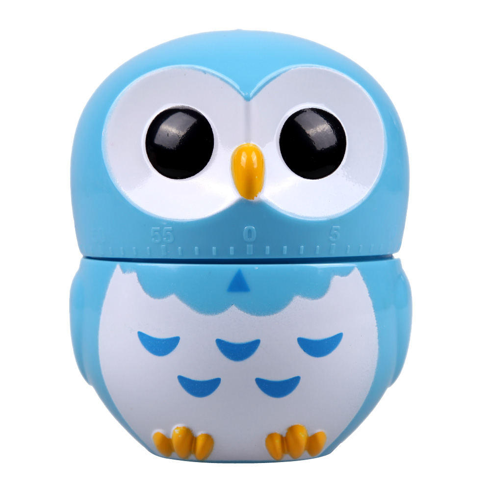 Owl Cartoon Kitchen Timers 60 Minutes Cooking Mechanical Home Decor, Blue, 501 Original
Owl Cartoon Kitchen Timers 60 Minutes Cooking Mechanical Home Decor, Blue, 501 Original