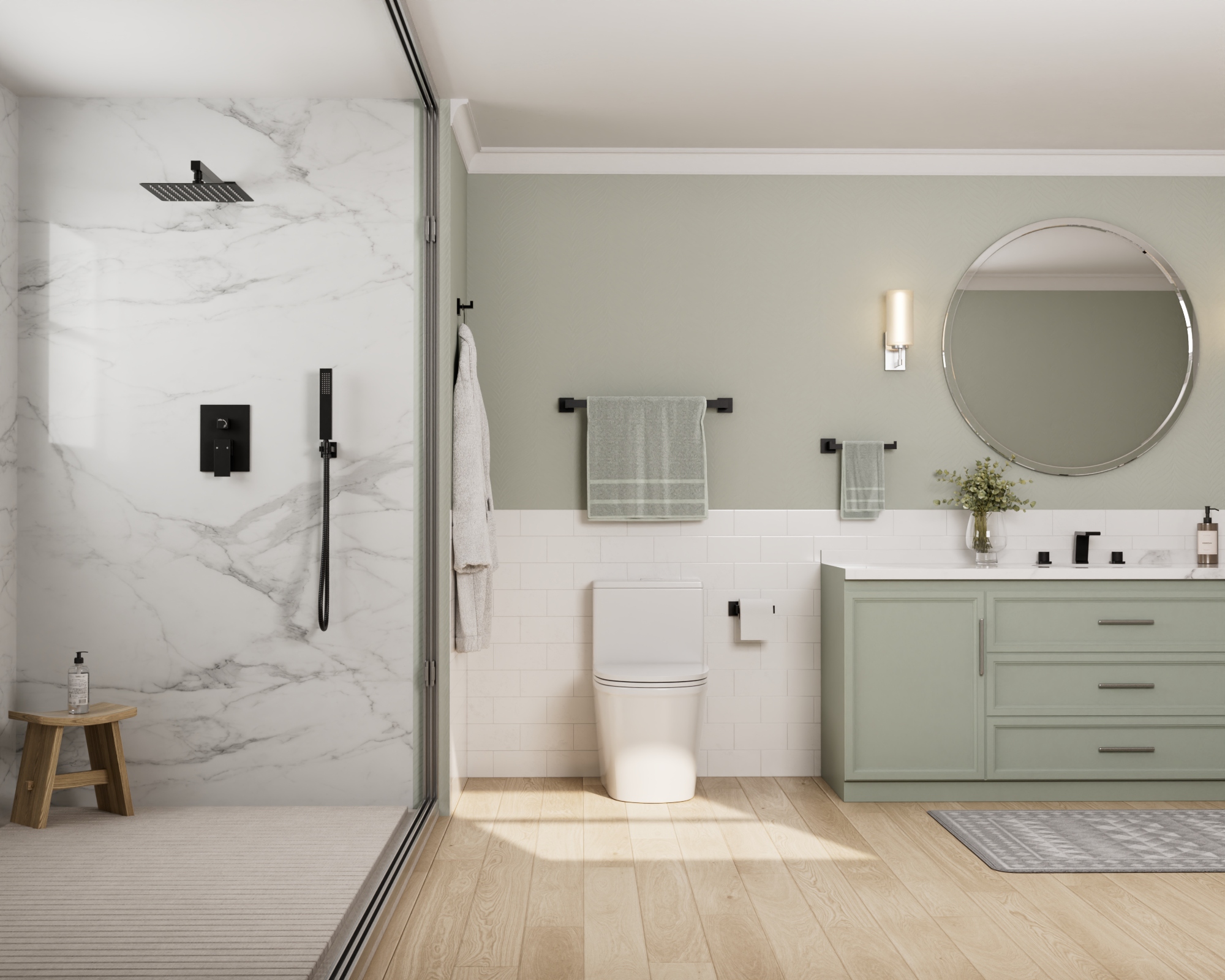 Towel Rack Set