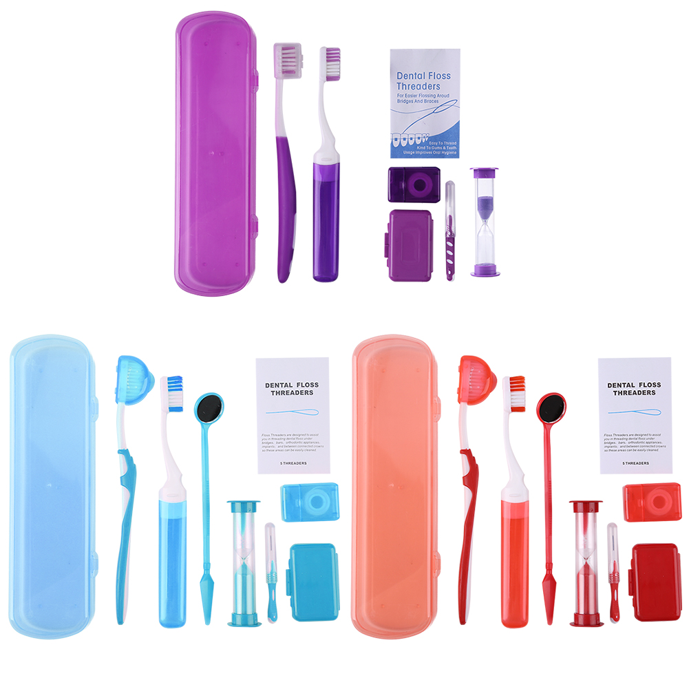8pcs Dental Teeth Orthodontic Kits Interdental Brush Floss Thread Oral Care, Purple, 501 Original
8pcs Dental Teeth Orthodontic Kits Interdental Brush Floss Thread Oral Care, Purple, 501 Original