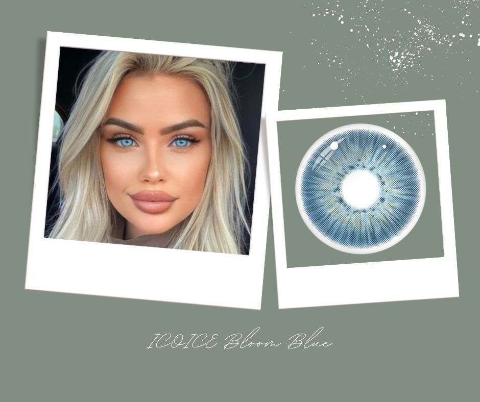 ICOICE bloom blue lenses
