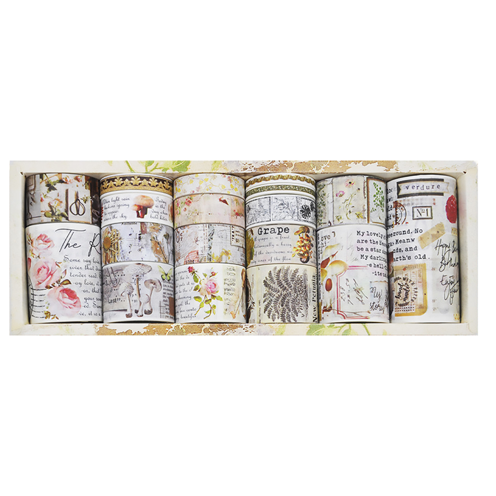 Masking Tape Adhesive Tape Wide Scrapbook Tape Modern Arts Decorative Tapes  Pack