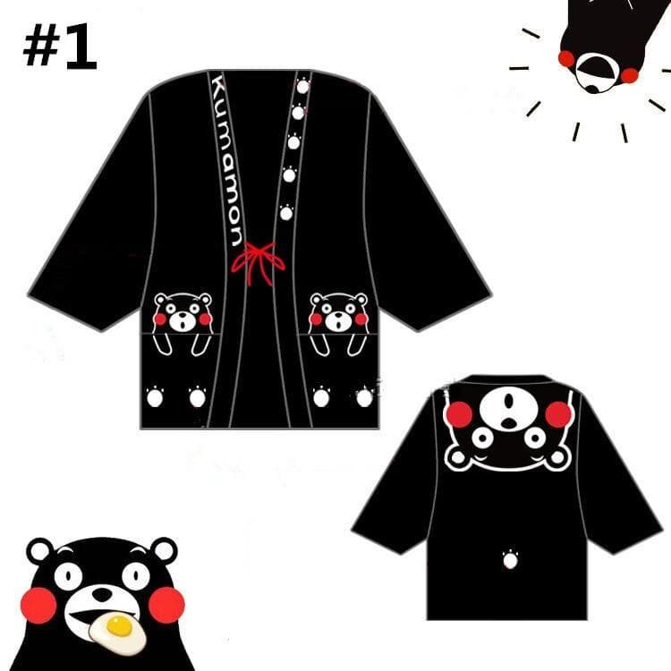 Kawaii Kumamoto Kimono Haori Coat SP1812610