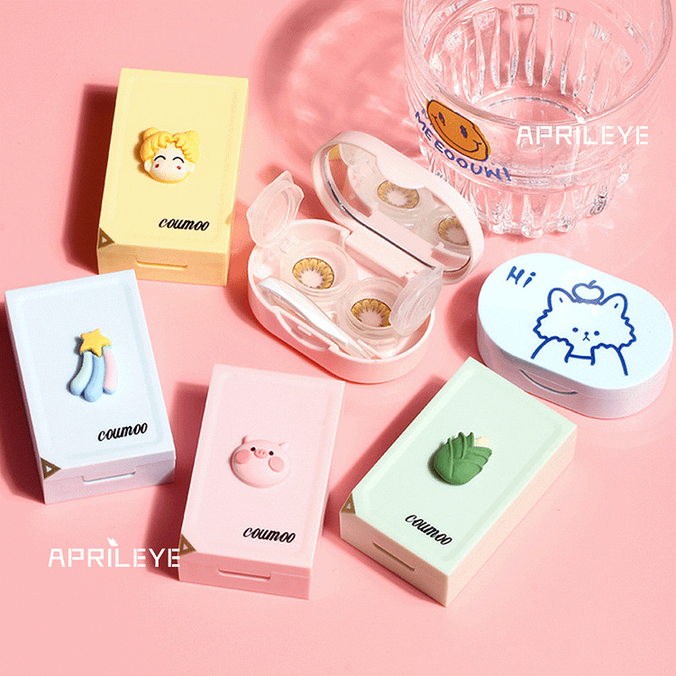 Aprileye Cute Color Lens Case