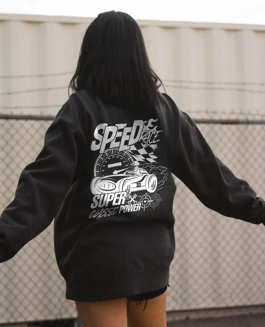 Speed Race Super Power Sweatshirt - Devcarry