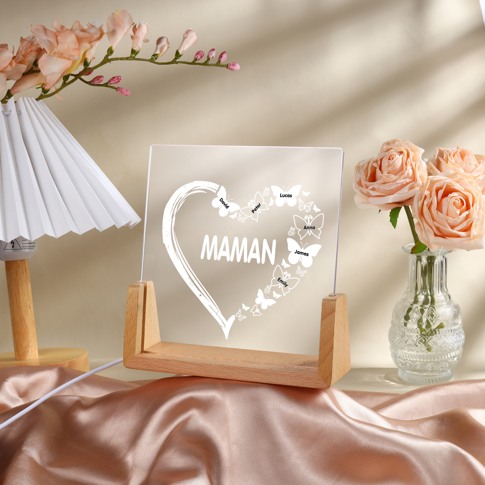 Lampe Personnalisée Maman