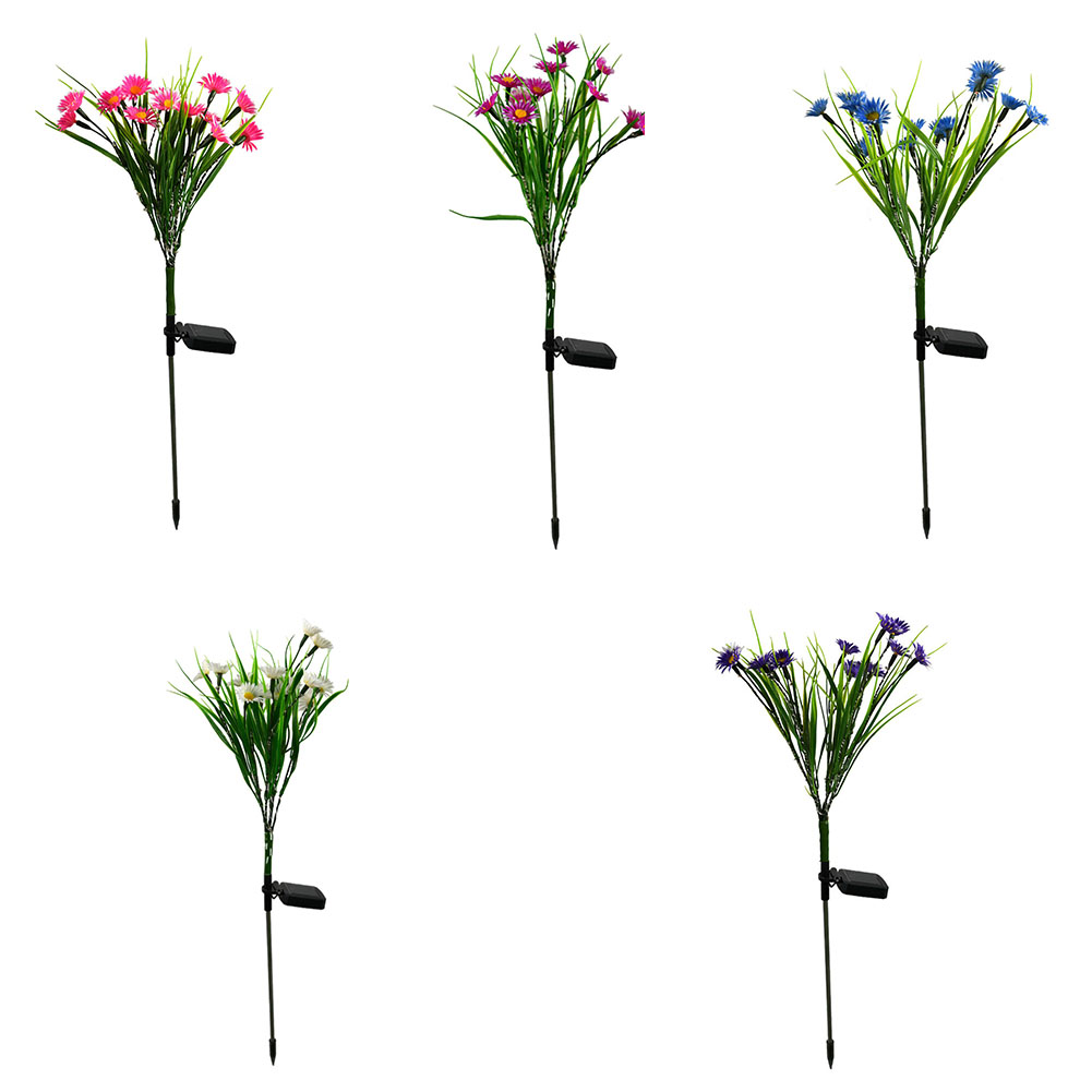2pcs LED Solar Light Artificial Wild Flower Lawn Stake Lamp Garden Decor, 501 Original
2pcs LED Solar Light Artificial Wild Flower Lawn Stake Lamp Garden Decor, 501 Original