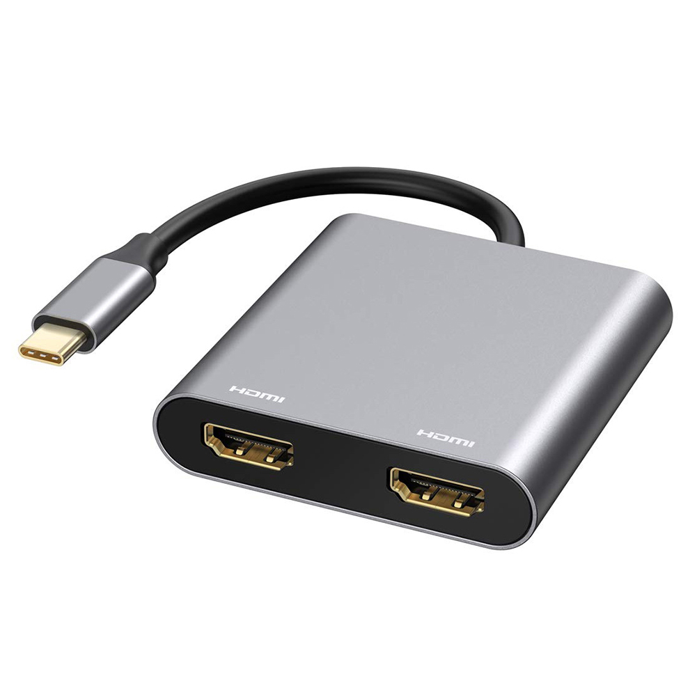 4 in 1 USB 3.1 Type C HUB Converter Dual 4K HDMI-compatible USB 3.0 PD Charge Adapter, 501 Original
4 in 1 USB 3.1 Type C HUB Converter Dual 4K HDMI-compatible USB 3.0 PD Charge Adapter, 501 Original