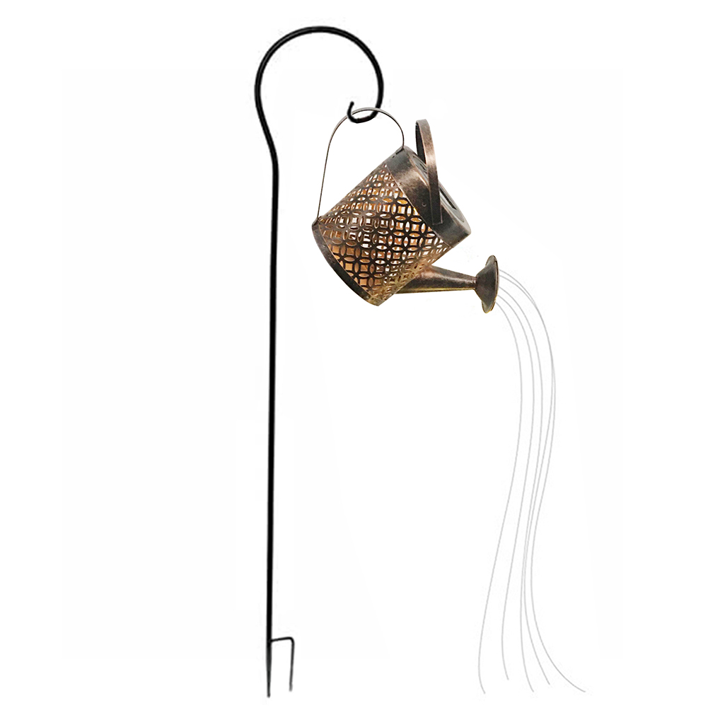 LED Kettle Solar Light Wrought Iron Hollow Watering Can Fairy Lamp Decor, 501 Original
LED Kettle Solar Light Wrought Iron Hollow Watering Can Fairy Lamp Decor, 501 Original