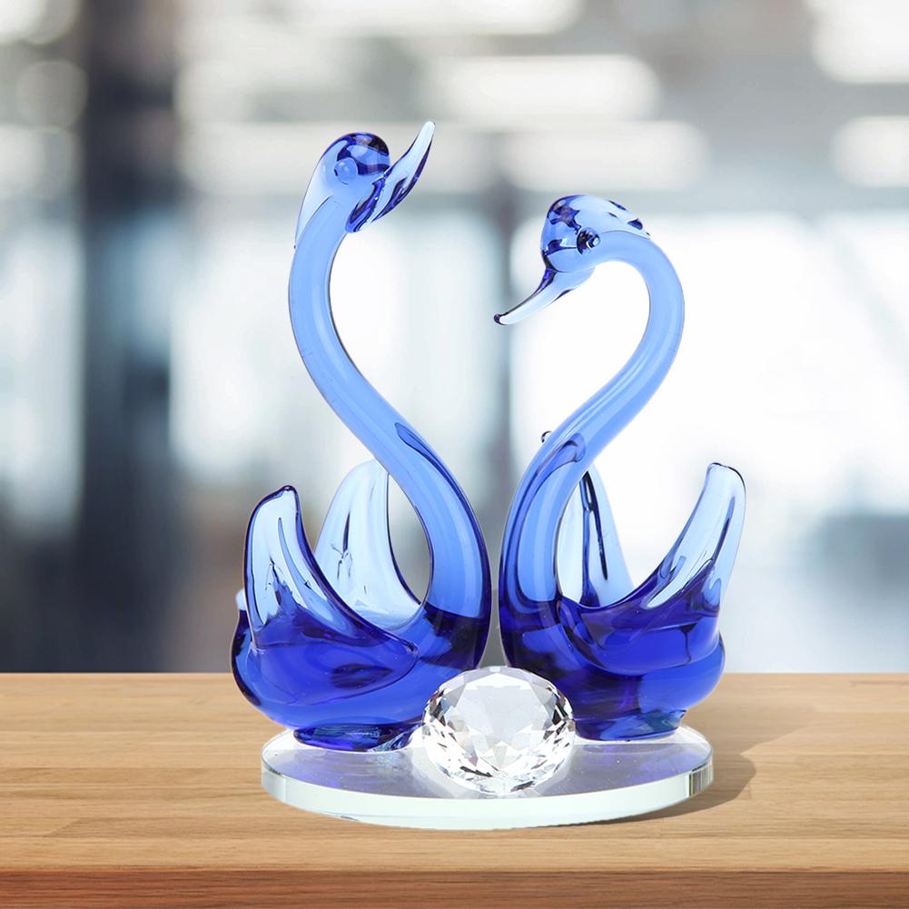 Color Crystal Swan Figurines Diamond Ornaments Art Gift Home Decor (Blue, 501 Original
Color Crystal Swan Figurines Diamond Ornaments Art Gift Home Decor (Blue, 501 Original