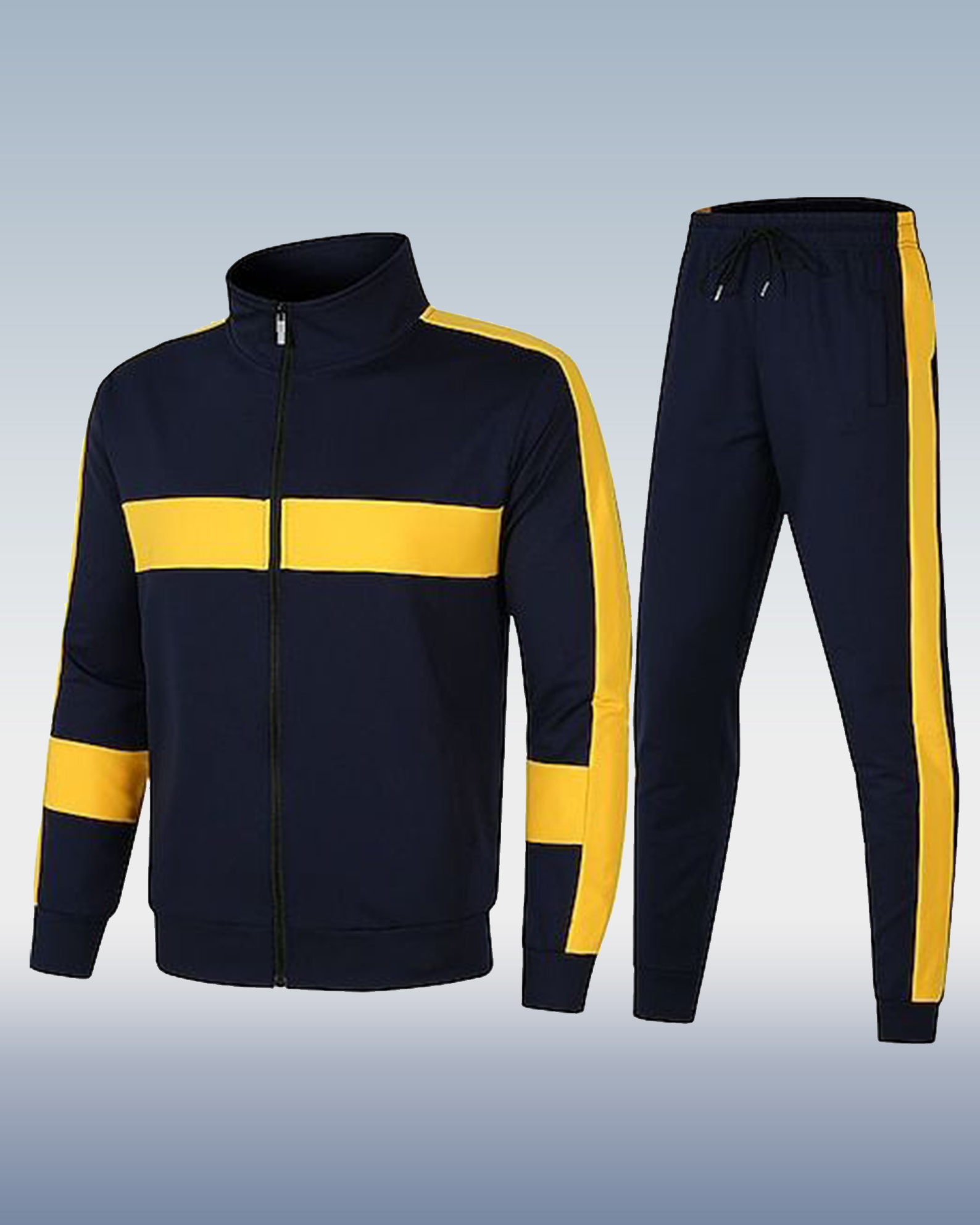 Suitmens Men's Classic Nostalgia 70s and 80s Tracksuit 00141