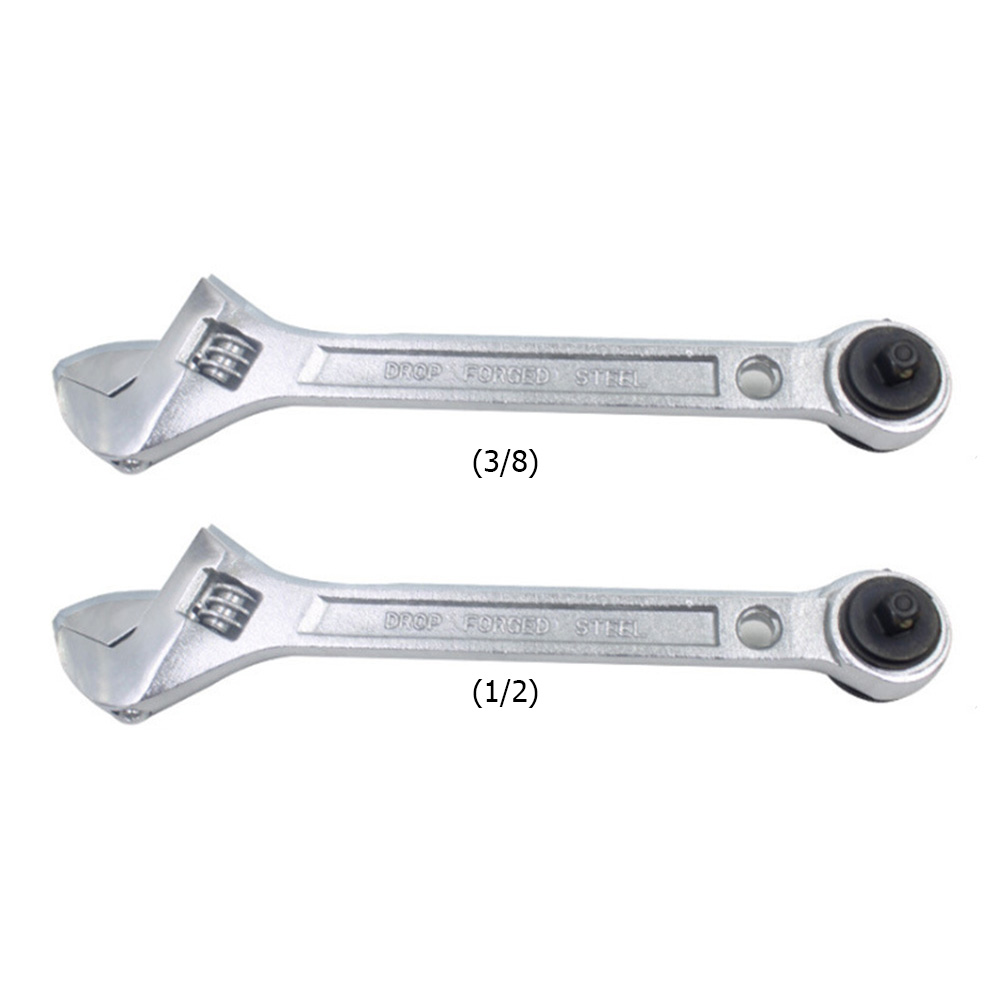 Double End Adjustable Ratchet Spanner Multifunction Movable Monkey Wrench, 3/8, 501 Original
Double End Adjustable Ratchet Spanner Multifunction Movable Monkey Wrench, 3/8, 501 Original