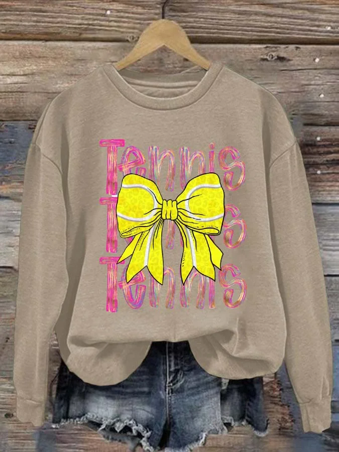 Coquette Tennis Coach Sweatshirt socialshop