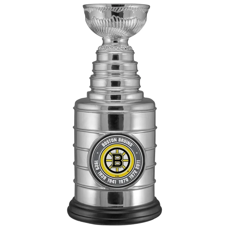 Boston Bruins NHL  Stanley Cup Champions Resin Replica Trophy 9.8 Inches