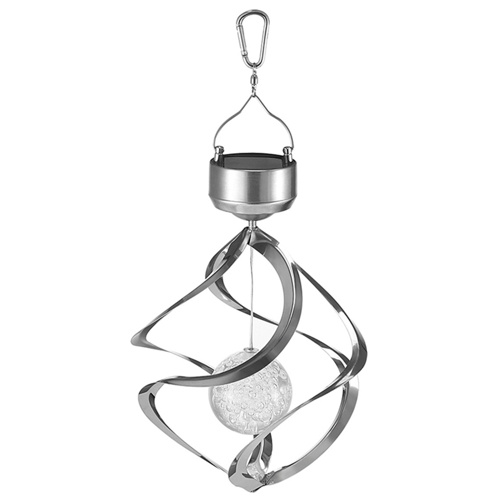 Rotating Wind Chime Solar Spiral Spinner LED Colour Changing -Solar Light, 501 Original
Rotating Wind Chime Solar Spiral Spinner LED Colour Changing -Solar Light, 501 Original