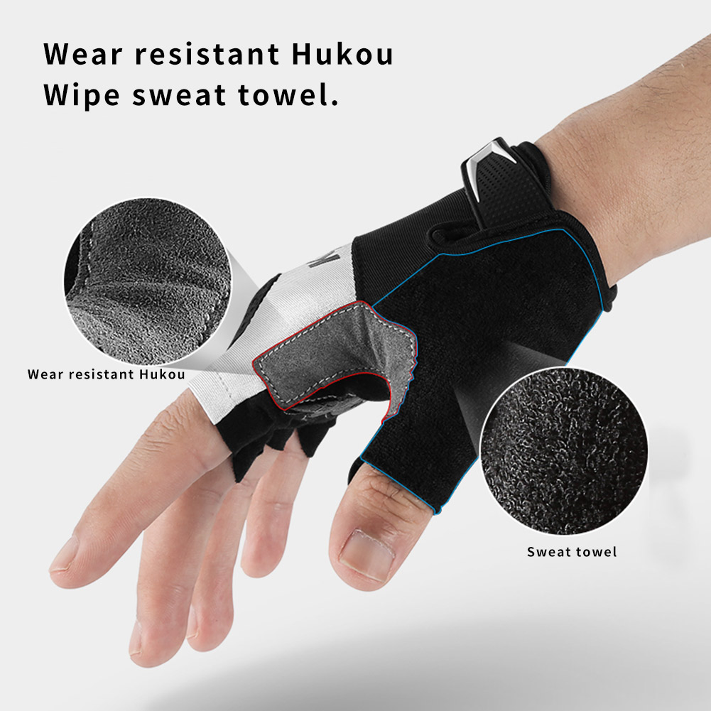 Anti-slip Sports Riding Hand Protector Cycling Climbing Half Finger Gloves, Black, 501 Original
Anti-slip Sports Riding Hand Protector Cycling Climbing Half Finger Gloves, Black, 501 Original