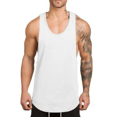 Men's sports vest running fitness sleeveless