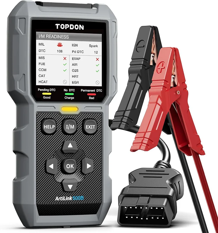 TOPDON AL500B OBD2 Scanner Battery Tester