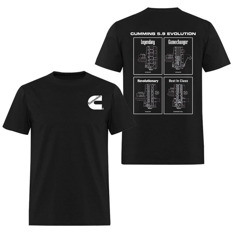 Cummins 5.9 Evolution Printed Men's T-shirt - Devcarry