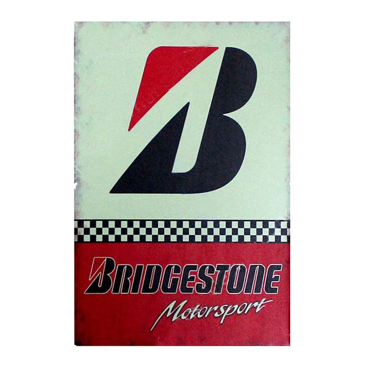 Bridgestone - Vintage Tin Signs/Wooden Signs - 20*30cm/30*40cm