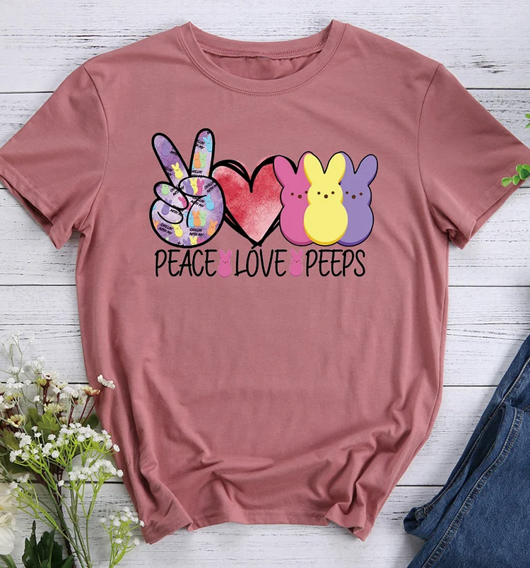ANB - Peace love peeps T-shirt Tee -013302