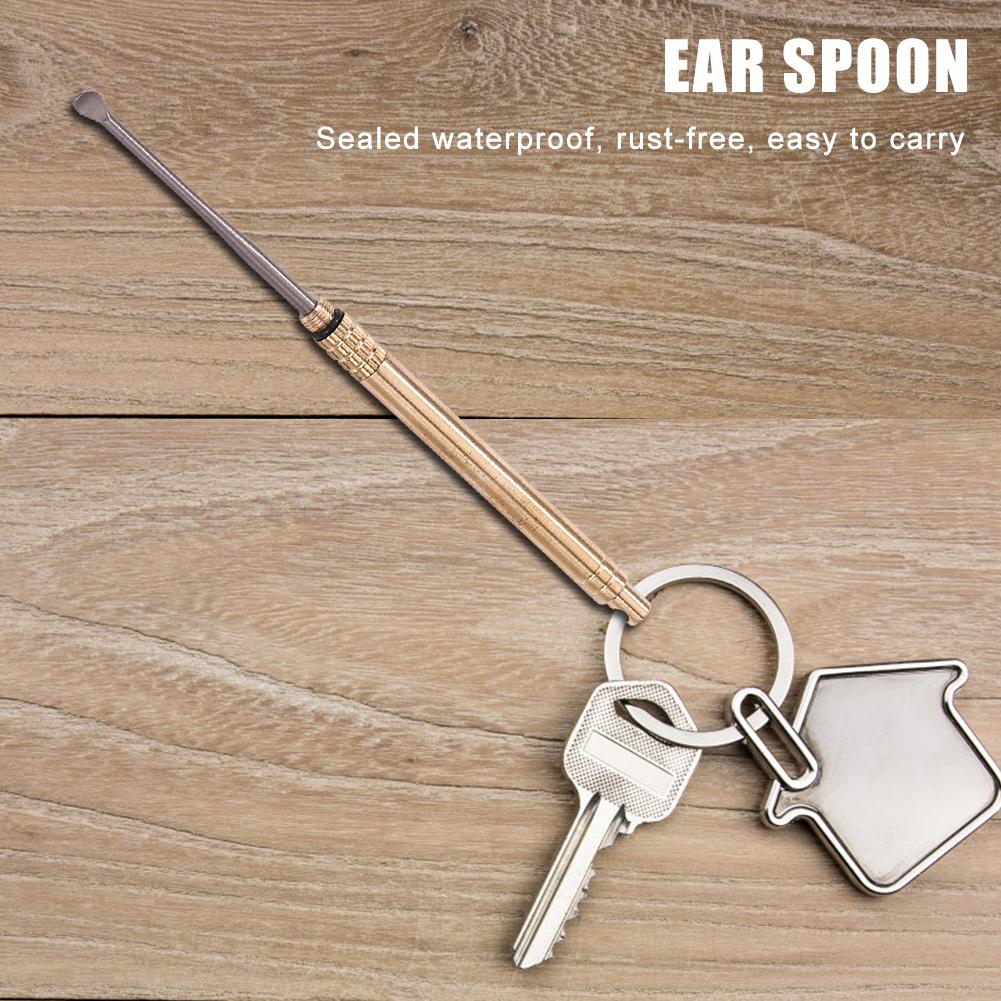 Titanium Alloy Ear Spoon Toothpick Travel Kit Rust-resistance Outdoor Tools, 501 Original
Titanium Alloy Ear Spoon Toothpick Travel Kit Rust-resistance Outdoor Tools, 501 Original