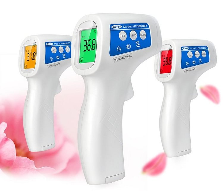 forehead non contact infrared thermometer