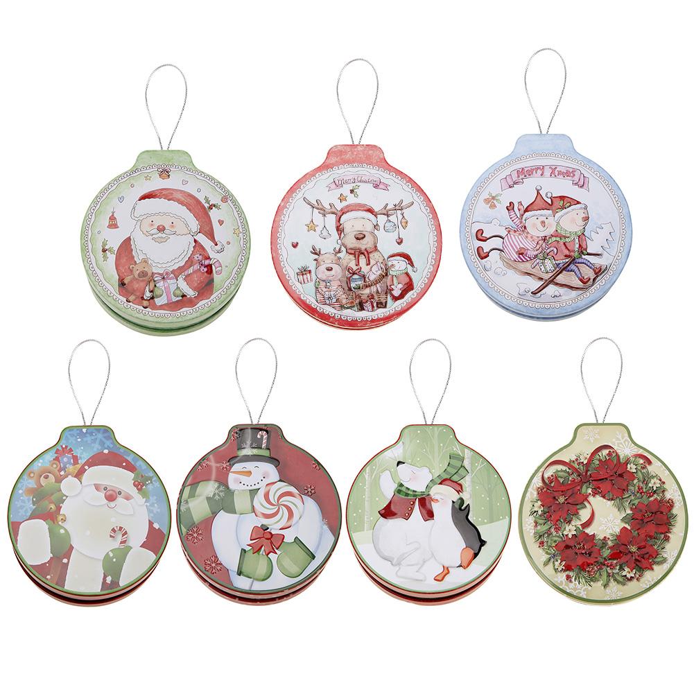 Christmas Round Tin Candy Box Gift Packing Case Party Tree Hanging Decor, Mg1833.04, 501 Original
Christmas Round Tin Candy Box Gift Packing Case Party Tree Hanging Decor, Mg1833.04, 501 Original
