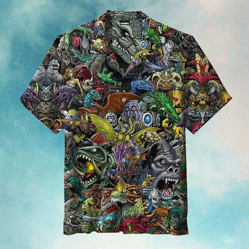 Welcome to the world of Godzilla | Hawaiian shirt