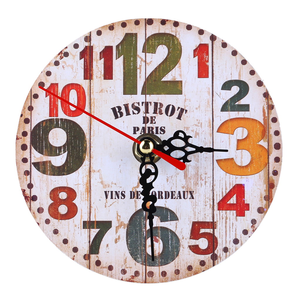 Vintage Wooden Wall Clock Large Shabby Chic Rustic Kitchen Home 2 Antique, 501 Original
Vintage Wooden Wall Clock Large Shabby Chic Rustic Kitchen Home 2 Antique, 501 Original