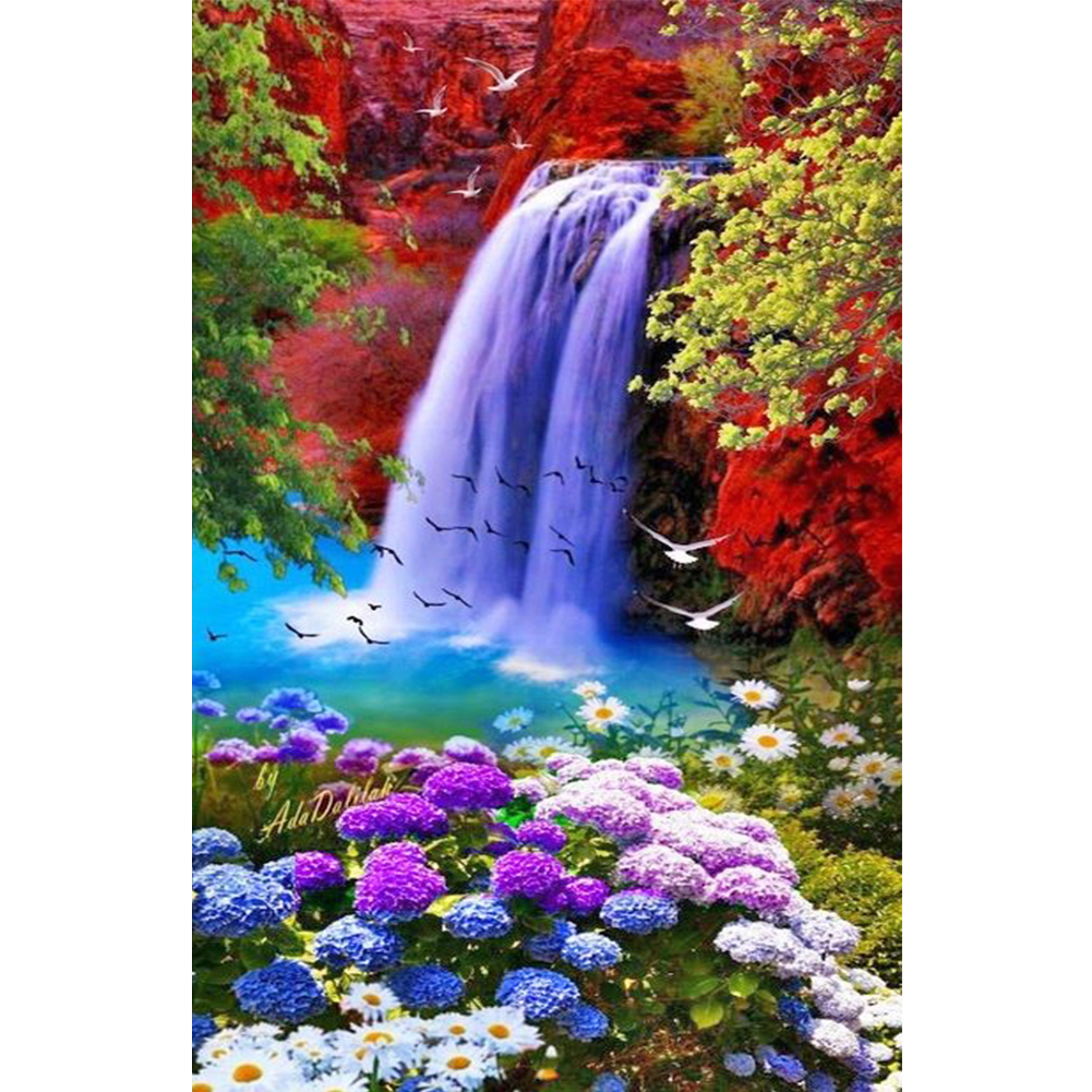 Alpine Waterfall - Round Drill Diamond Painting - 40*60CM (Big Size), 501 Original
Alpine Waterfall - Round Drill Diamond Painting - 40*60CM (Big Size), 501 Original
