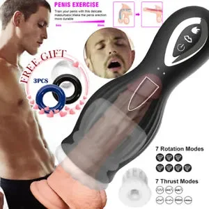 pornhint Pornhint Male Masturbaters Automatic Machine Licking Sucking Stroker Cup for Men Sex Toys