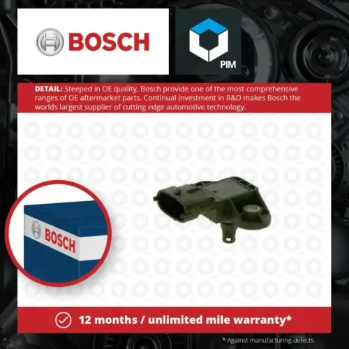 Dronehint Boost Pressure Sensor 0281006028 Bosch 55219298 73503657 0000055219298 55206797 Parts