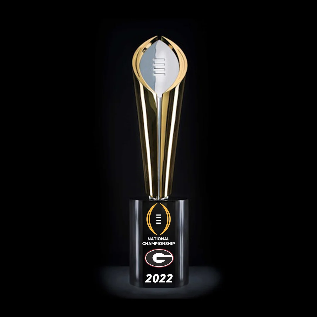 [NCAAF] 2022 Georgia Bulldogs CFP National Championship Trophy Replica