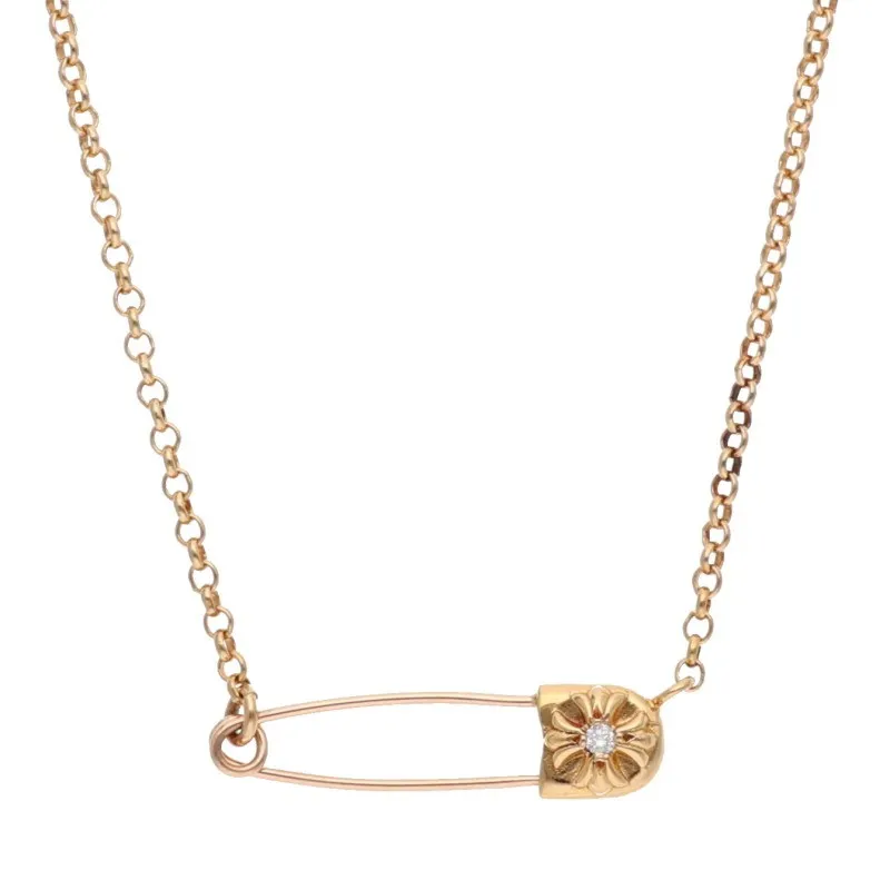 Chrome Hearts クロムハーツ サークルクロス ツインクロスネックレス