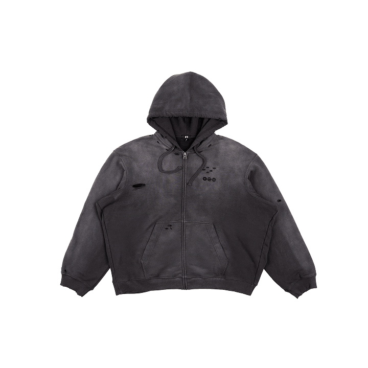 BTS Zip-up Hoodie (Charcoal) | 2026 Arirang Tour US Ver. Apparel 💜