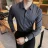 Gerryellis men fashion Men's Shirt Black for Office Dress Male Shirts Business Formal Cheap Brand Cool Korean Style Summer Xxl Button Up Casual Sale I