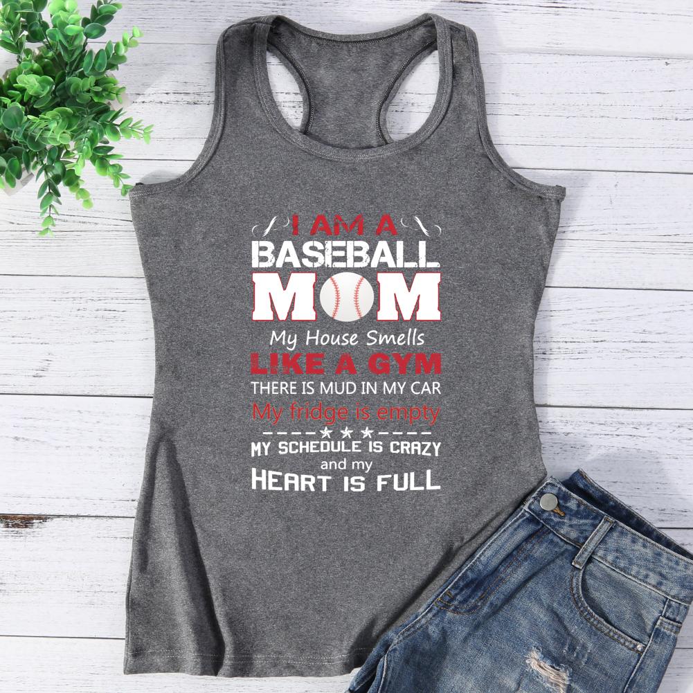 Baseball mom Vest Top-Guru-buzz