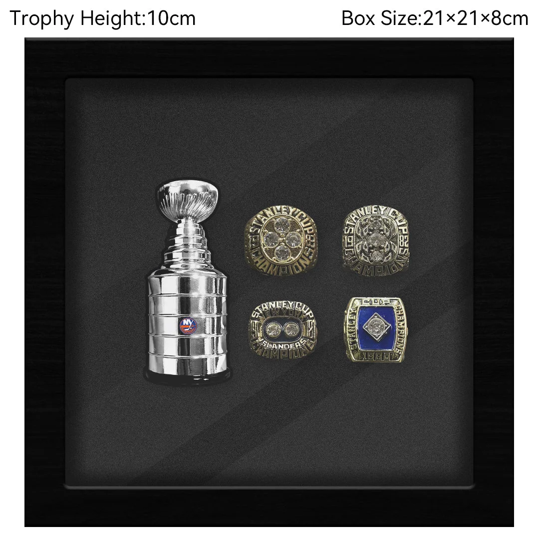 New York Islanders  NHL Trophy And Ring Box