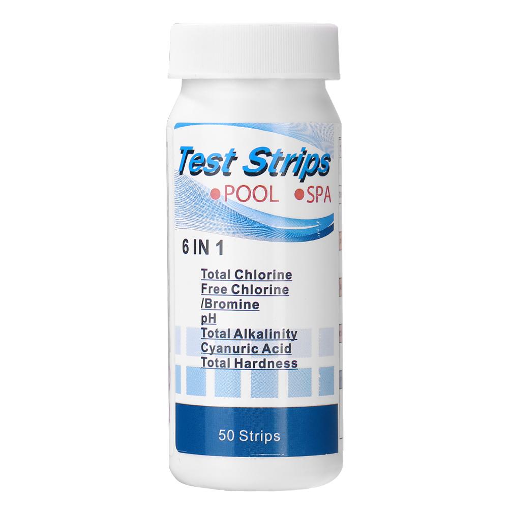 6 in 1 Acid Water Hardness Swimming Pool Chlorine Alkalinity PH Test Strip, 501 Original
6 in 1 Acid Water Hardness Swimming Pool Chlorine Alkalinity PH Test Strip, 501 Original