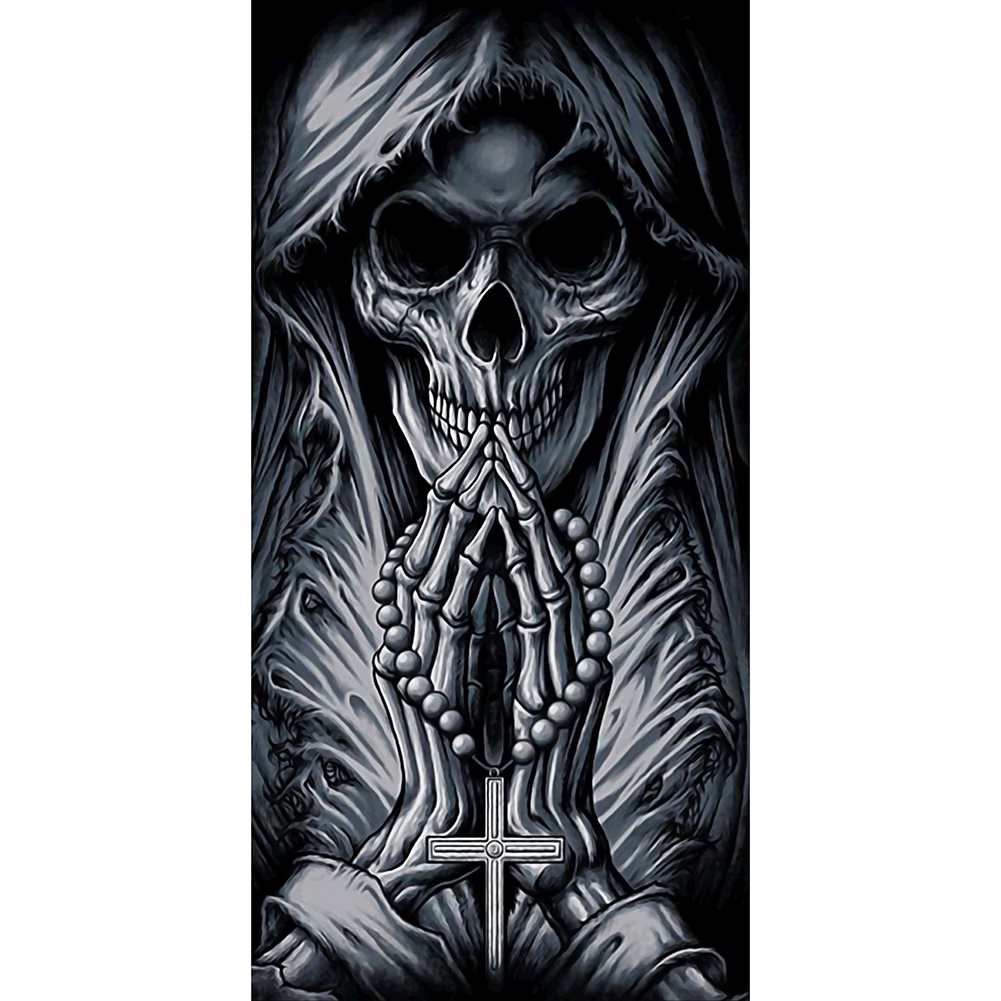 Skeleton Pray - Round/Square Drill Diamond Painting - 45*85CM (Big Size), Square diamond, 501 Original
Skeleton Pray - Round/Square Drill Diamond Painting - 45*85CM (Big Size), Square diamond, 501 Original