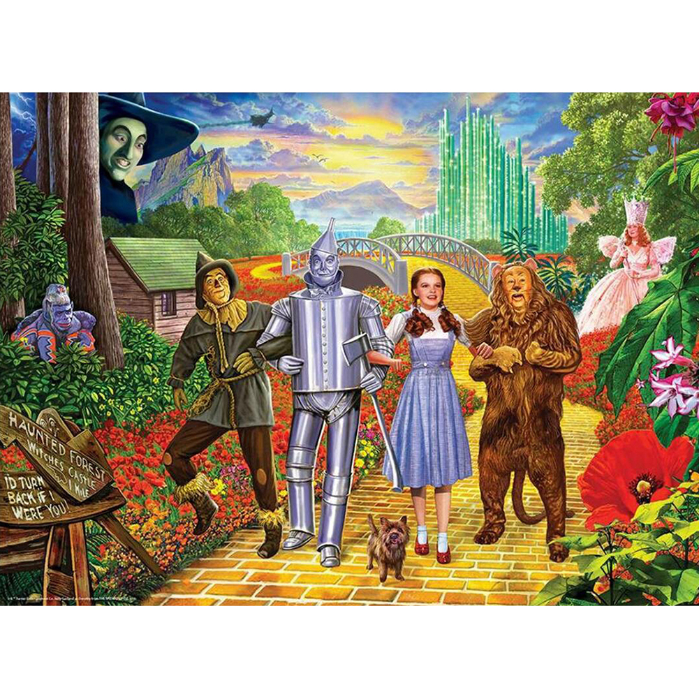 The Wizard of Oz - Round/Square Drill Diamond Painting - 50*40CM, Square diamond 40*50cm, 501 Original
The Wizard of Oz - Round/Square Drill Diamond Painting - 50*40CM, Square diamond 40*50cm, 501 Original
