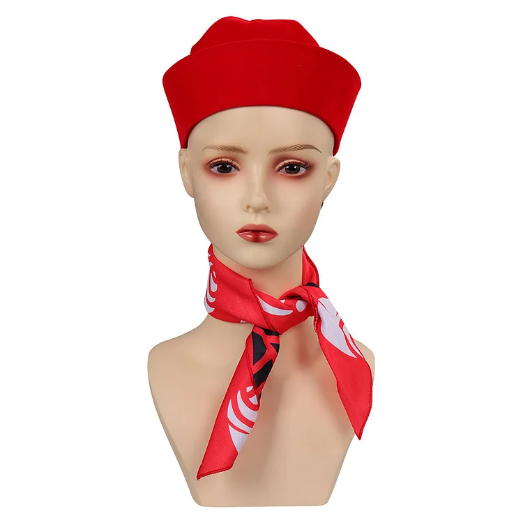 Cosplay Hat Necktie Outfits Halloween Carnival Party Disguise Costume Accessories