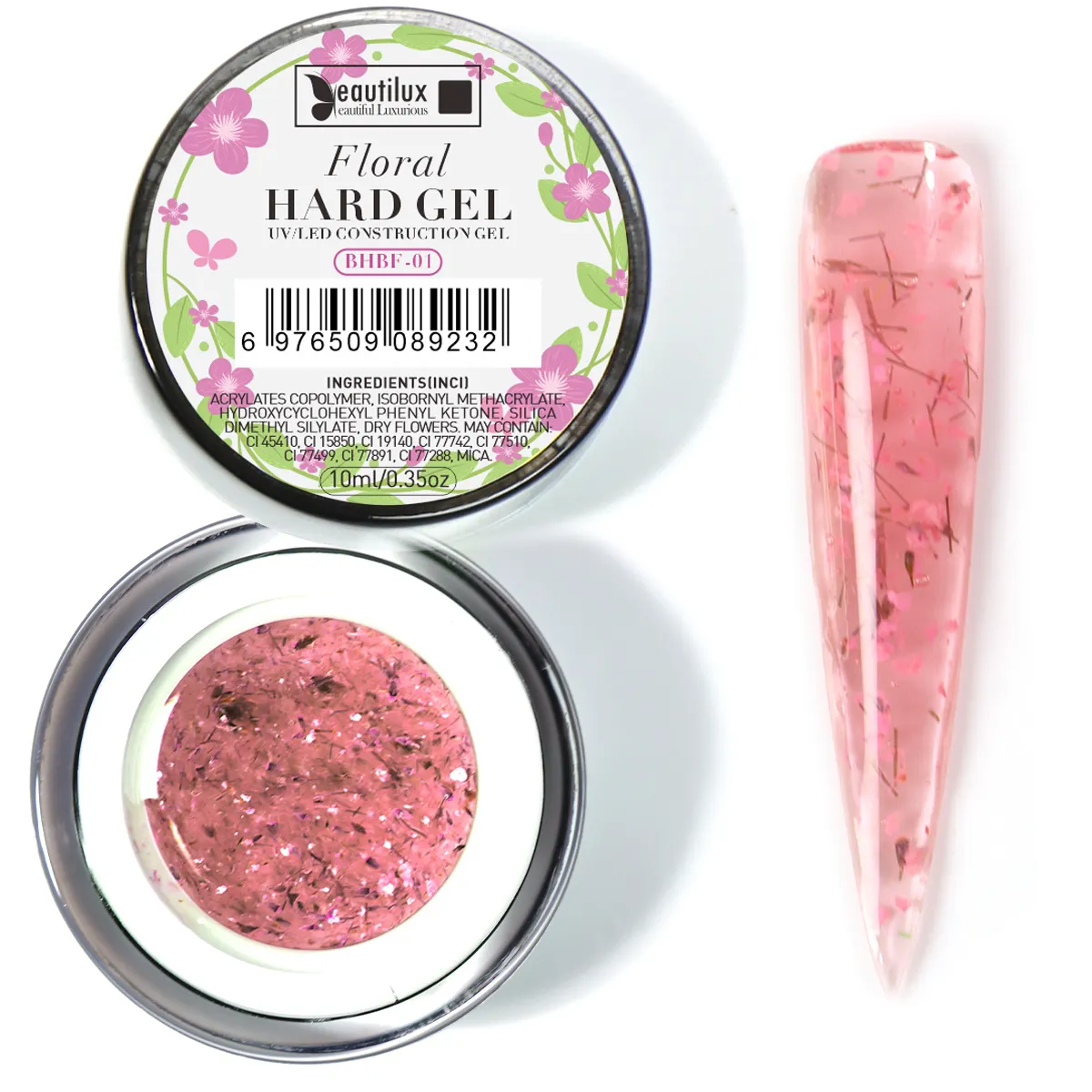 Beautilux Floral Hard Gel 10g | BHBF01~12