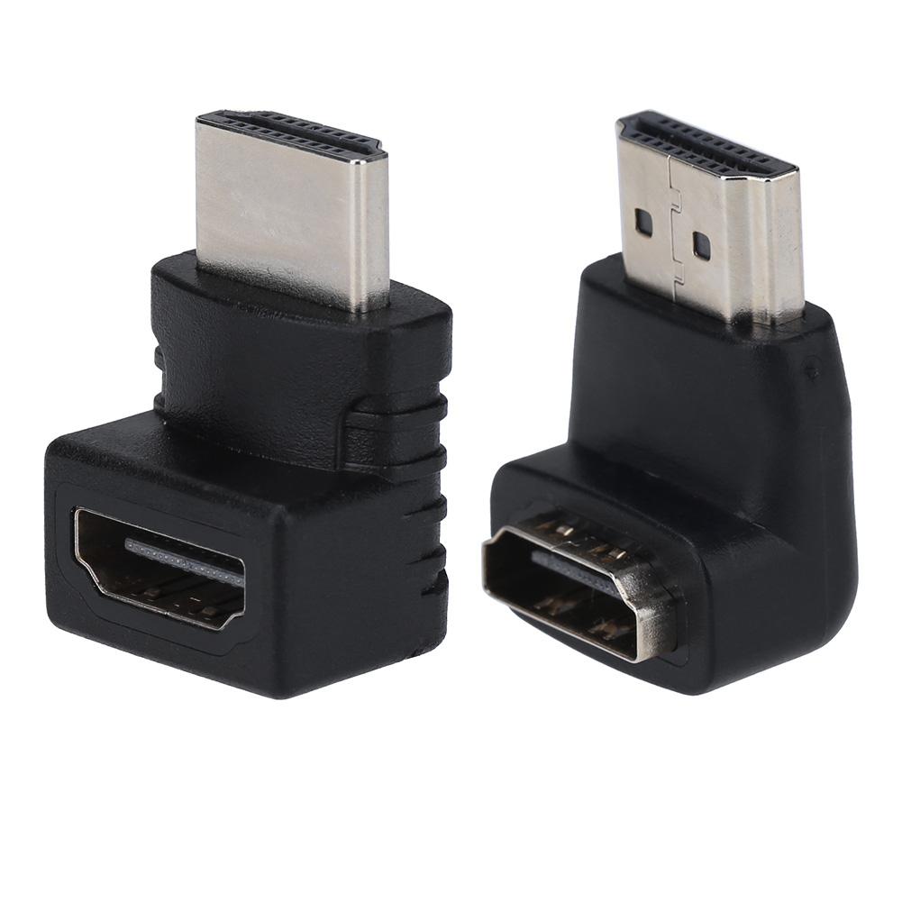 Vertical HDMI-compatible Male to Female Converter Adapter Cable Extender Connector, 270°, 501 Original
Vertical HDMI-compatible Male to Female Converter Adapter Cable Extender Connector, 270°, 501 Original