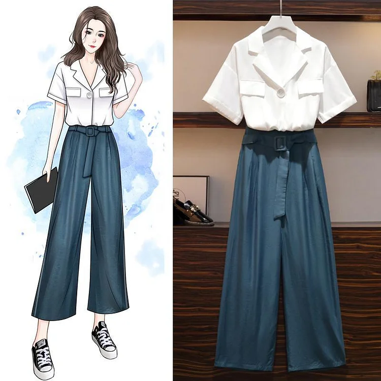 Summer Casual Two-Piece Set P15696