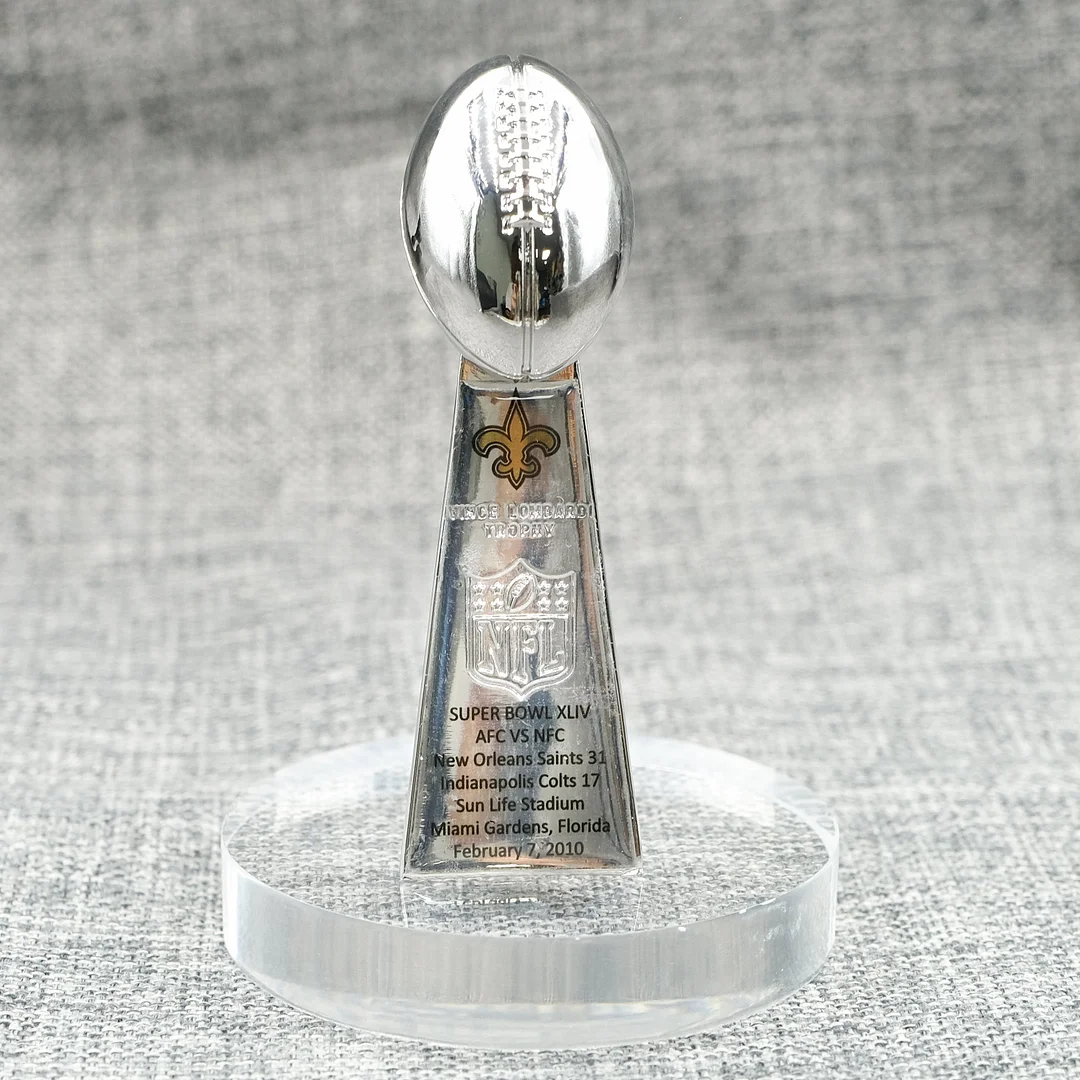 New Orleans Saints Super Bowl Trophy Team Logo