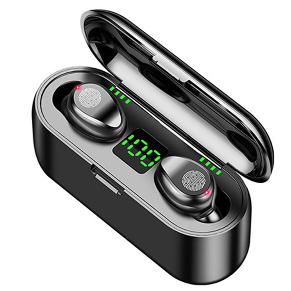 F9 TWS Earbuds Bluetooth Wireless Earphones Touch Control In Ear Headphones, 501 Original
F9 TWS Earbuds Bluetooth Wireless Earphones Touch Control In Ear Headphones, 501 Original