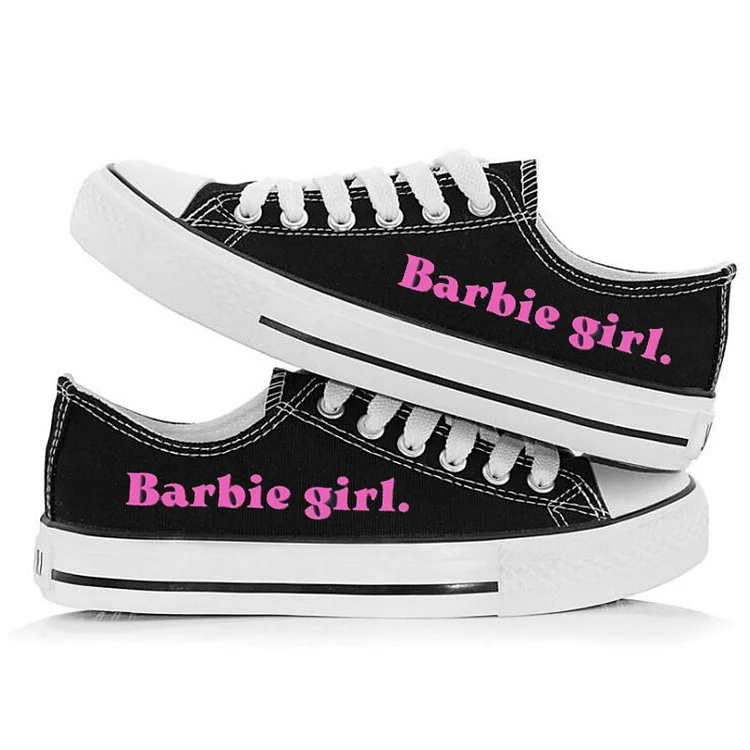 Come on Let's go party Barbie shoes